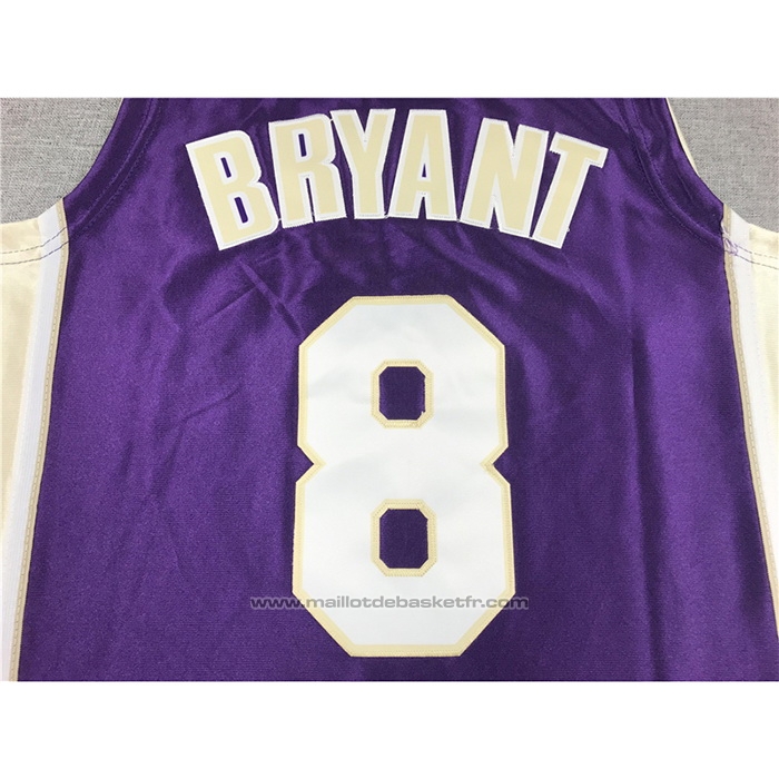 Maillot Los Angeles Lakers Kobe Bryant #8 Hardwood Classics Hall Of Fame 2020 Volet